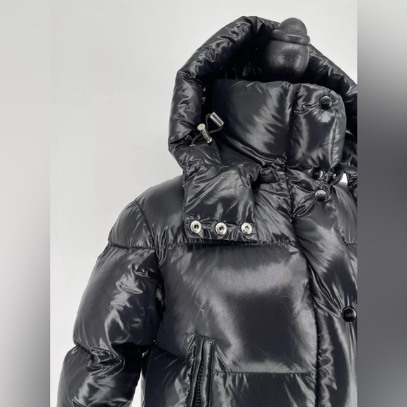 Sam. New York Puffer Jacket Coat Black Full Zip Women’s Size XS - Picture 4 of 14